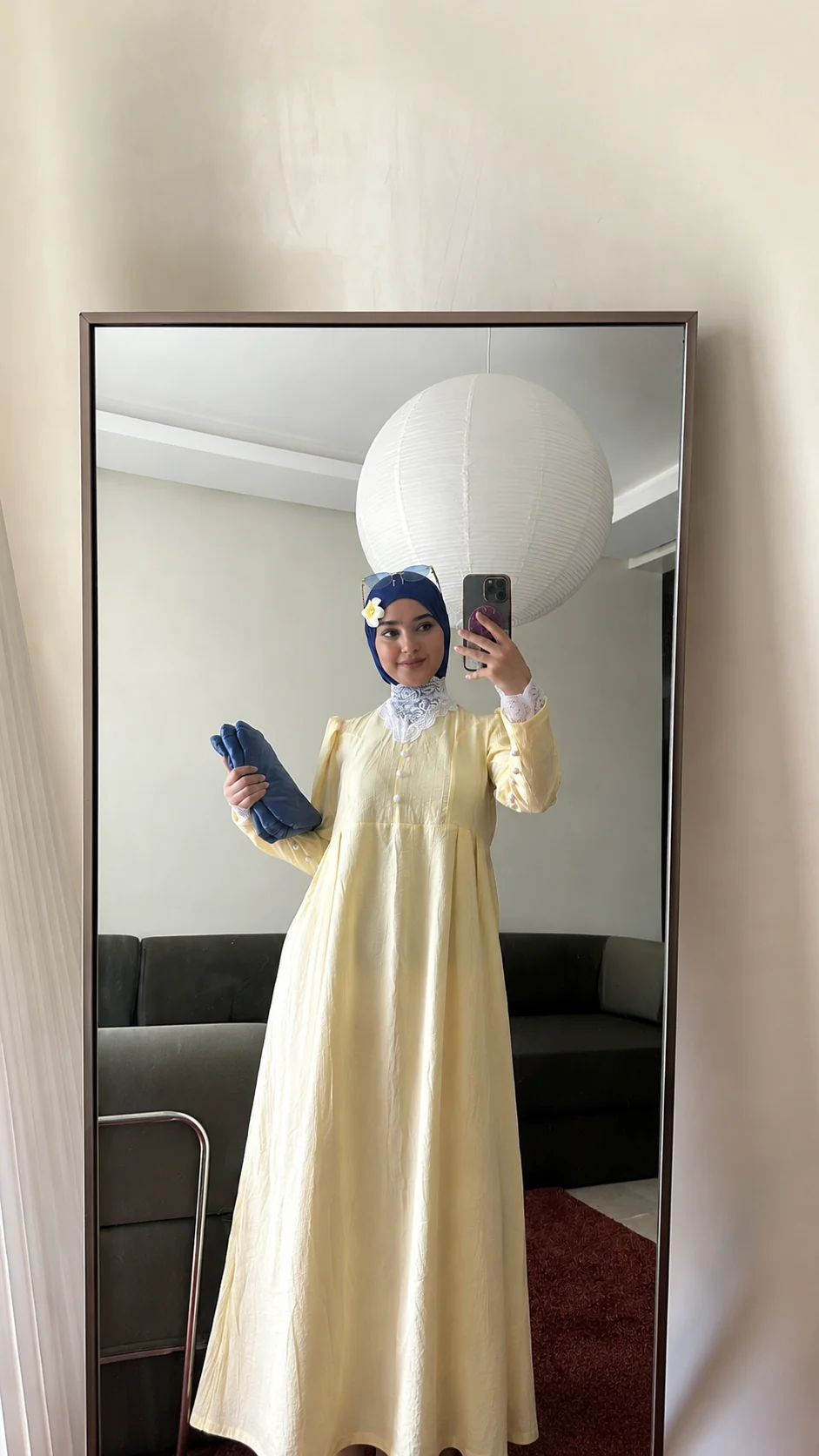 Robe yellow banani 1